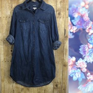 Merona Denim T-shirt Dress Size Large